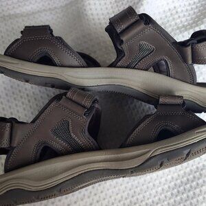 Eddie Bauer, Hank, Leather Sandals, NWOT, Size 12